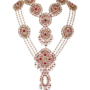 Pearl Crystal Stacked Necklace